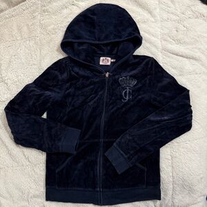 Y2K Juicy Couture Velour Zip Up